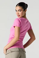 High Neck T-Shirt