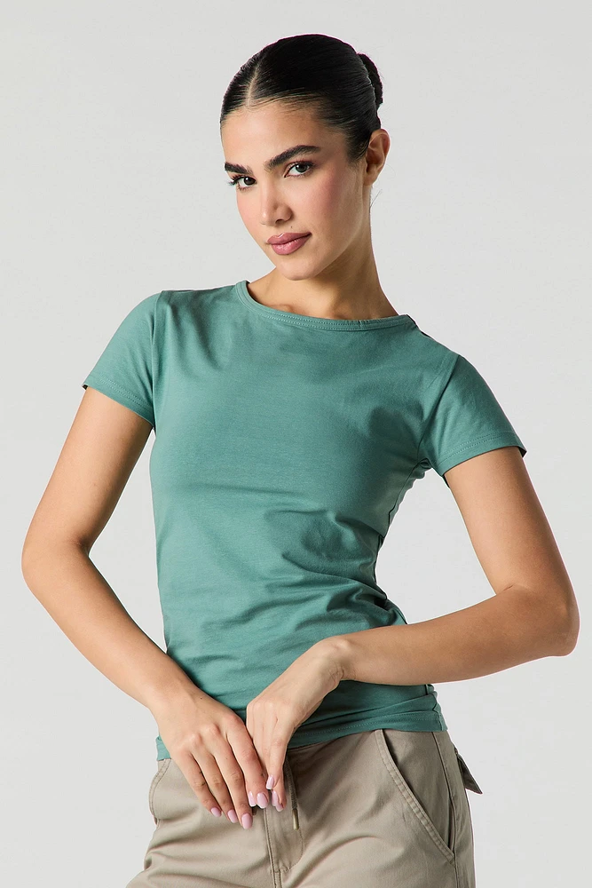 High Neck T-Shirt