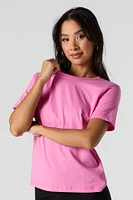 T-shirt ras du cou décontract
