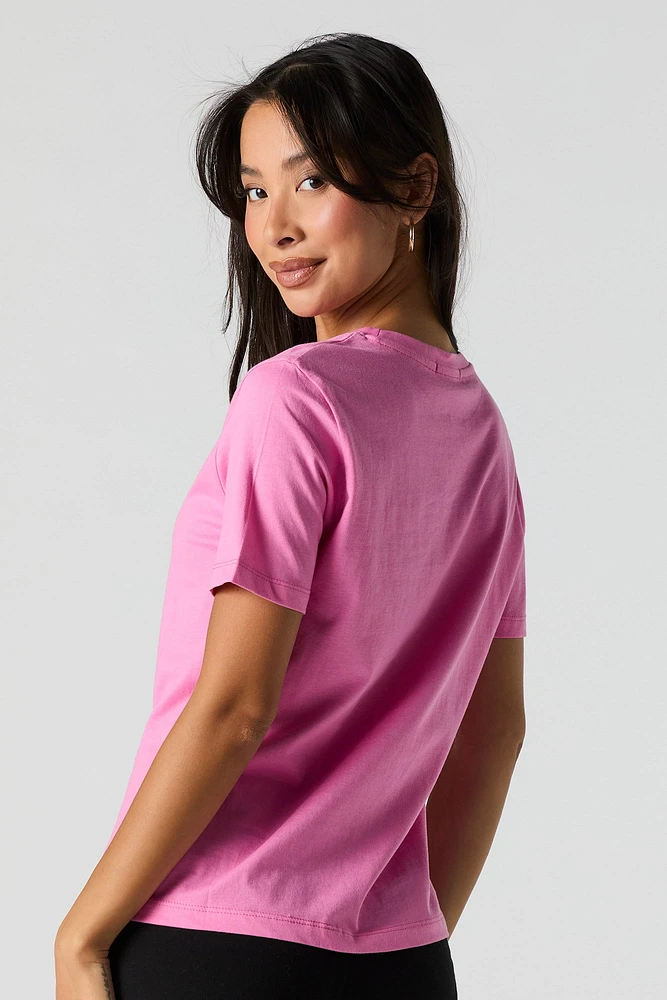 T-shirt ras du cou décontract