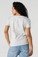 Relaxed V-Neck T-Shirt