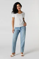 Relaxed V-Neck T-Shirt
