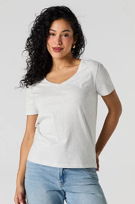 Relaxed V-Neck T-Shirt