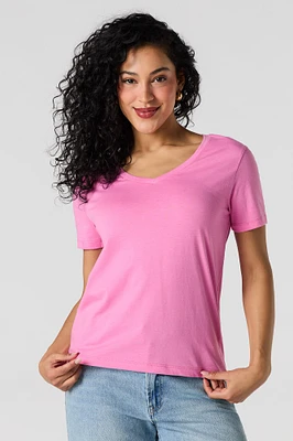 Relaxed V-Neck T-Shirt