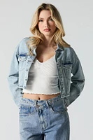 Cropped Denim Jacket