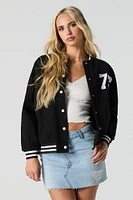 Hotter Than Hell Fleece Varsity Jacket