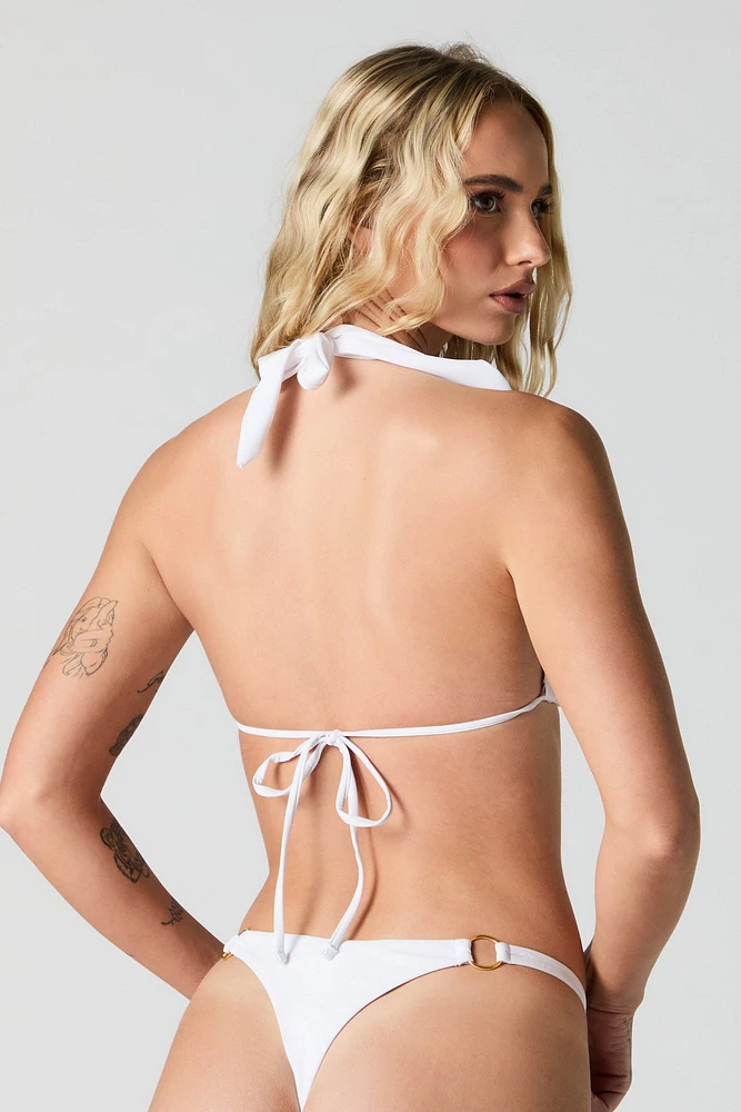 Culotte de bikini à anneau