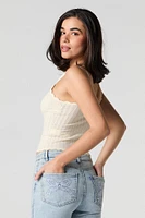 Camisole en tricot de pointelle