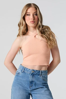 Ribbed Halter Top