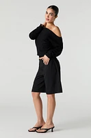 Off Shoulder Sweater