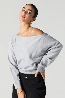 Off Shoulder Sweater