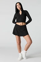 Active Zip-Up Long Sleeve Top