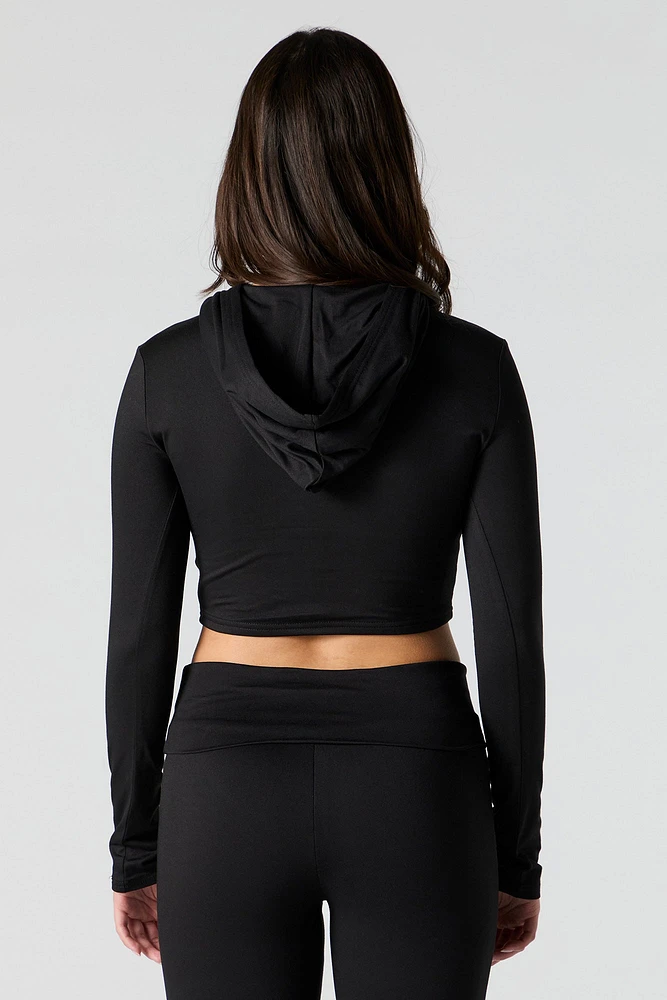 Active Soft Cropped Hoodie