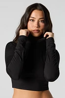 Active Soft Cropped Hoodie