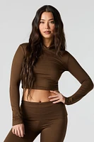 Active Soft Cropped Hoodie