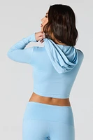 Active Soft Cropped Hoodie