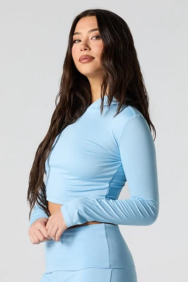 Active Soft Cropped Hoodie