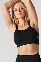 Seamless Strappy Sports Bra