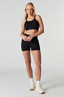 Seamless Strappy Sports Bra