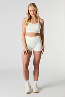 Soutien-gorge sport sans couture à lanières