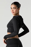 Active Soft Cropped Hoodie