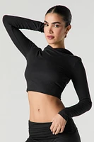 Active Soft Cropped Hoodie