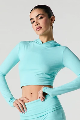 Active Soft Cropped Hoodie