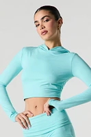 Active Soft Cropped Hoodie