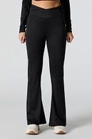 Active Criss Cross Waist Flare Pant