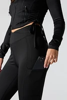 Active Criss Cross Waist Flare Pant