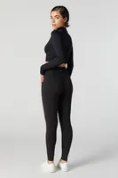 High Rise Moto Legging