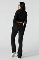 Active Side Pocket Flare Legging