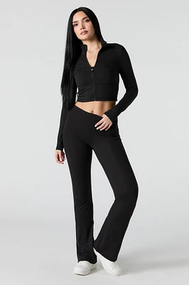 Active Side Pocket Flare Legging