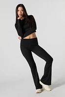 Active Foldover Waist Flare Legging