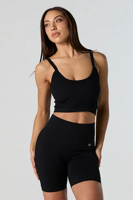 Seamless Cinched Back Biker Short