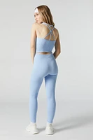 Active Seamless Ribbed High Rise Legging