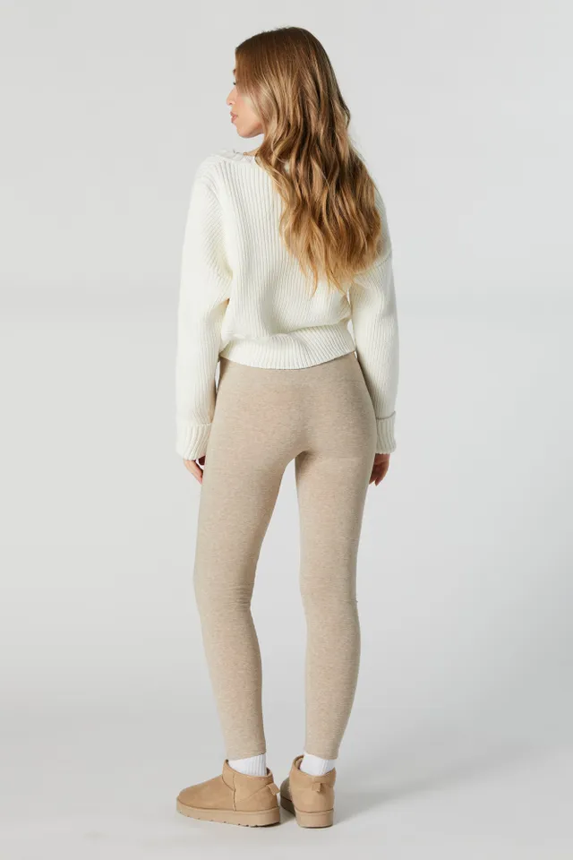 Ribbed Leggings with Cashmere - Calzedonia