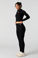 Active Seamless Ribbed Legging