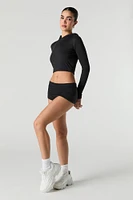 Active Soft Foldover Waist Short