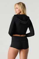 Short Active doux avec taille pliée