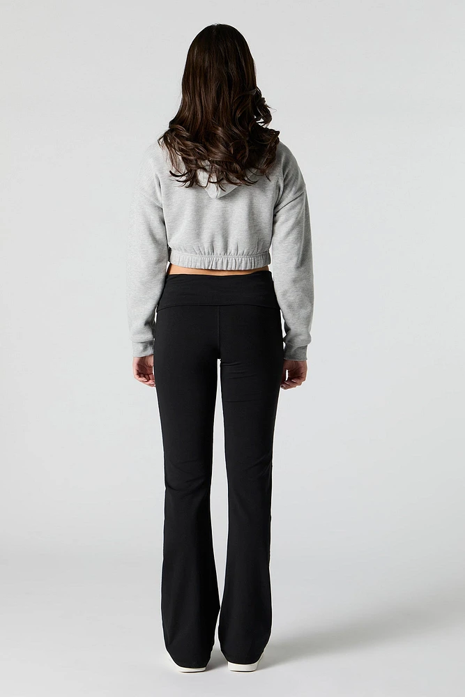 Active Foldover Waist Flare Pant