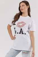 I Love LA Oversized Graphic T-Shirt