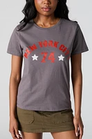 New York City Graphic Oversized T-Shirt