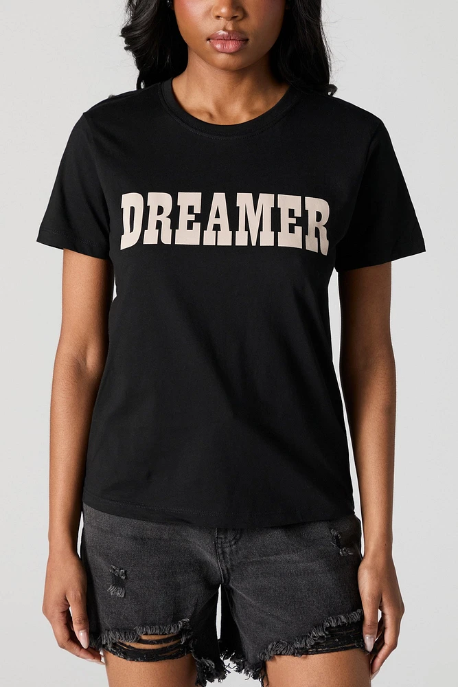 Dreamer Graphic Oversized T-Shirt