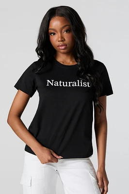 Naturalist Graphic Oversized T-Shirt