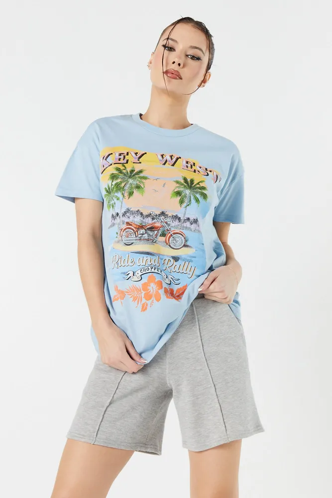 Key West Oversized Graphic T-Shirt