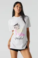 Spoiled Graphic Boyfriend T-Shirt