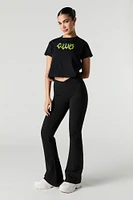 Club Graphic Cropped T-Shirt