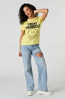 T-shirt à imprimé Treat Yourself