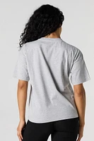 T-shirt décontracté à imprimé NYC Sport